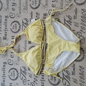 Ingear Women's Striped String Bikini Size L